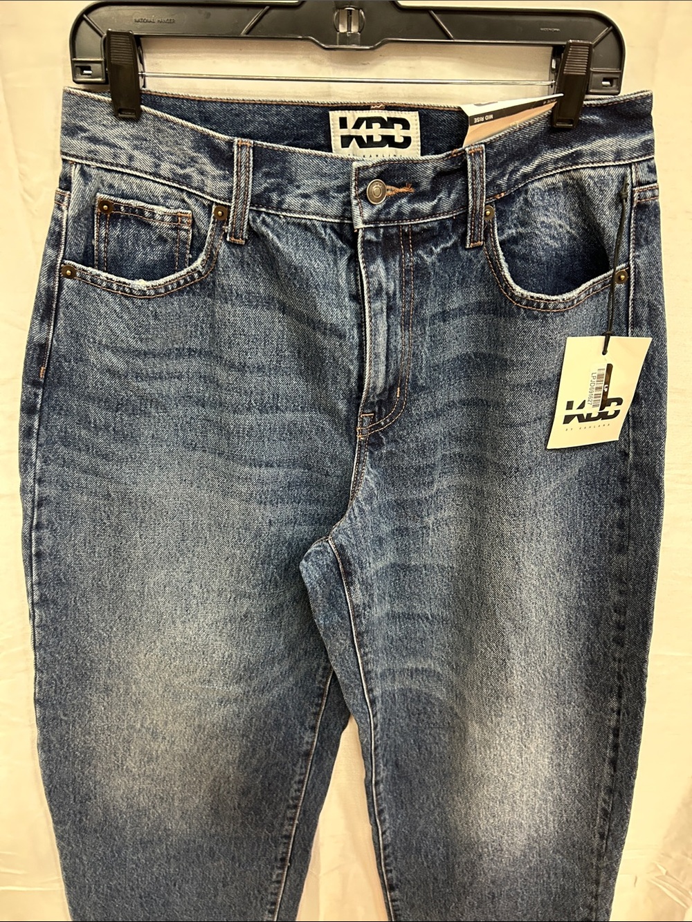 KBB by Kahlana Barrel Leg Jeans Size 6 NWT - Picture 6 of 9